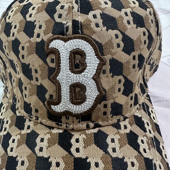 MLB Printed Lettering Multicolor Baseball Cap main image 4